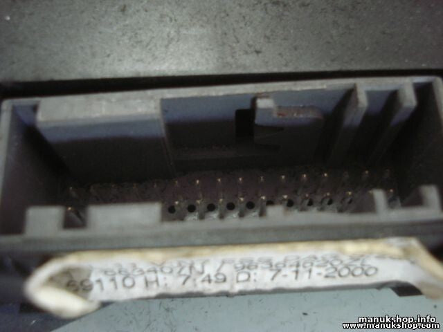 Steuergerät Klima Citroen Xsara 9636522080 662554R/J 69509000F