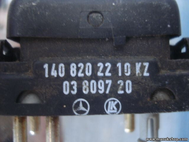 Fensterheber schalter Mercedes-Benz W140 1408202210KZ 1408202210 KZ LK 03809720