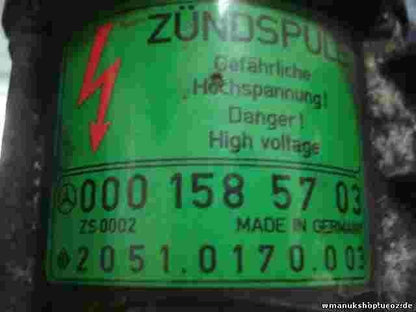 Zündspule Mercedes-Benz 600 SE SEL W140 0001585703 000 158 57 03