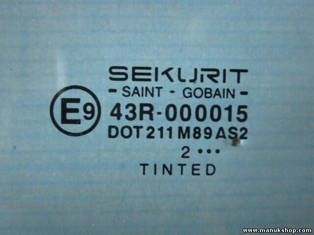 Türscheibe Seitenscheibe hinten links Nissan Terrano Ford Maverick T2 43R000015