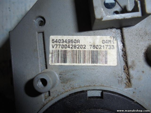 Airbag Schleifring Renault Megane Scenic 54034960A V7700428202 76021733