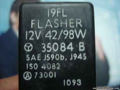 Blinkrelais Porsche 944 35084B 35084 B 19FL 12V SAE J590B.J945 ISO 4082