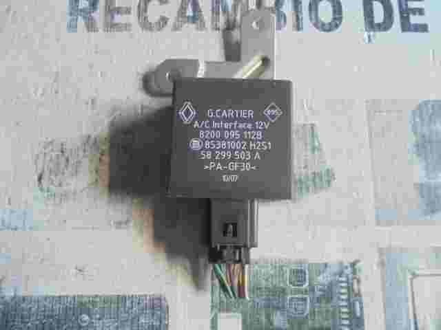 Relais Klimaanlage Renault Kangoo 8200095112B G.Cartier 85381002 H1S1 58299503A