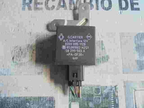Relais Klimaanlage Renault Kangoo 8200095112B G.Cartier 85381002 H1S1 58299503A