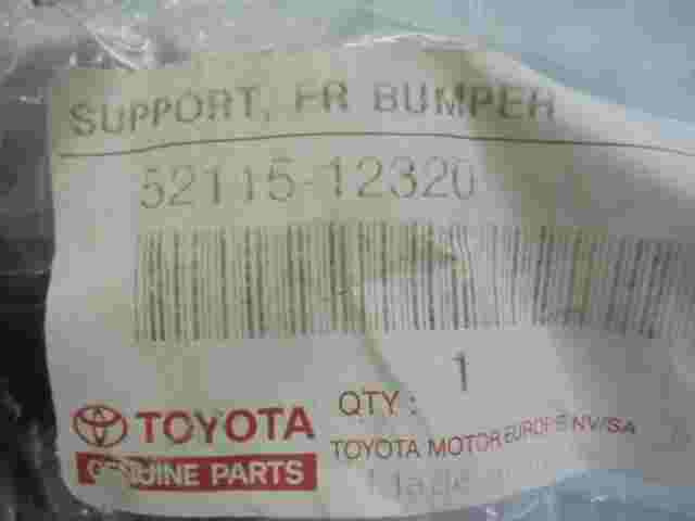 Support Rear Bumper / Toyota Corolla AE115 5211512320 52115-12320