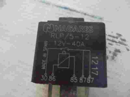 Leistungsrelais Opel Astra G Nagares RLP512 RLP/5-12 12V40A 12V-40A