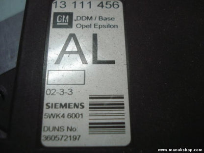 Türsteuergerät Opel Vectra C DDM Base 13111456AL 13111456 AL 5WK4 6001 5WK46001