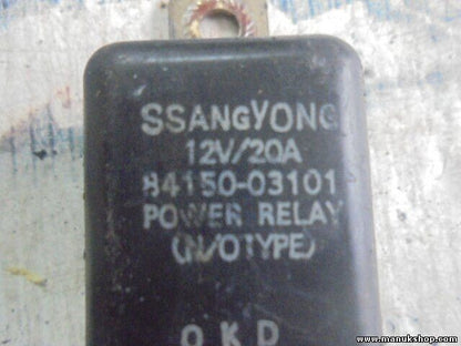 Leistungsrelais Ssangyong Musso Korando (K4) Family 12V 8415003101 84150-03101