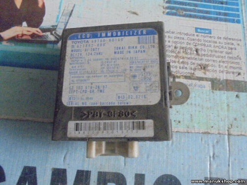 Steuergerät Wegfahrsperre Alarmmodul Toyota Land Cruiser 8978060160 627862000