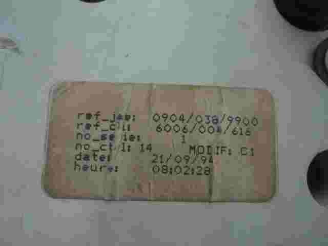 Kombiinstrument Tacho   Renault Trafic I 09040389900 0904/038/9900 6006004616