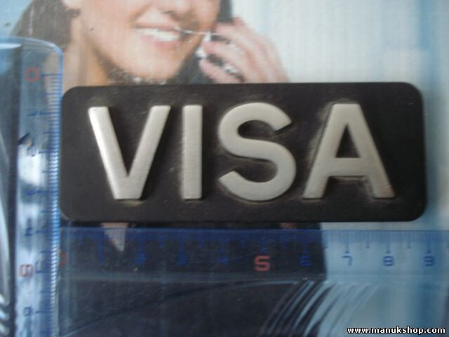Emblem Logo Visa 9cm.