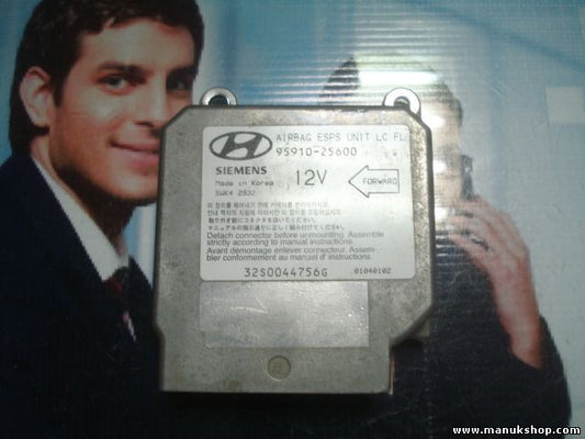 Airbagsensor Airbagsteuergerät Hyundai Accent 9591025600 95910-25600 5WK42932
