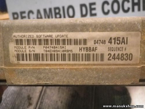 Motorsteuergerät Chrysler Voyager EDZ P04748415AI 04748415AI HYBBAF 240480