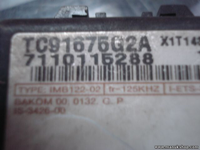 Steuergerät Wegfahrsperre Mazda 323F Premacy TC91675G2A 7110115288 X1T1373M