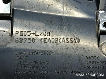 Lüftungsdüse Nissan Qashqai 687504EA0B 68750 4EA0B 30490054 3049-0054