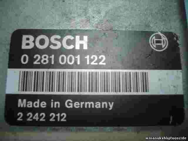 Motorsteuergerät BMW E30 E34 2242212 2 242 212 2243916 5C6 BOSCH 0281001122