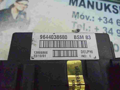 BSM Sicherungskasten Ulysse Citroen C8 Peugeot 807 Lancia 9644038680 13940018