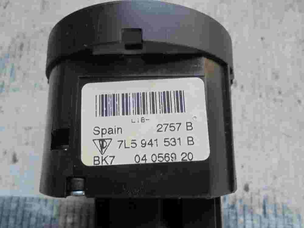 Lichtschalter Porsche Cayenne 7L5941531B 7L5 941 531 B BK7 04056920 04 0569 20