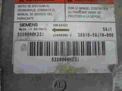 Airbagsensor Airbagsteuergerät Suzuki Liana 59J1 3891059J10000 38910-59J10-000