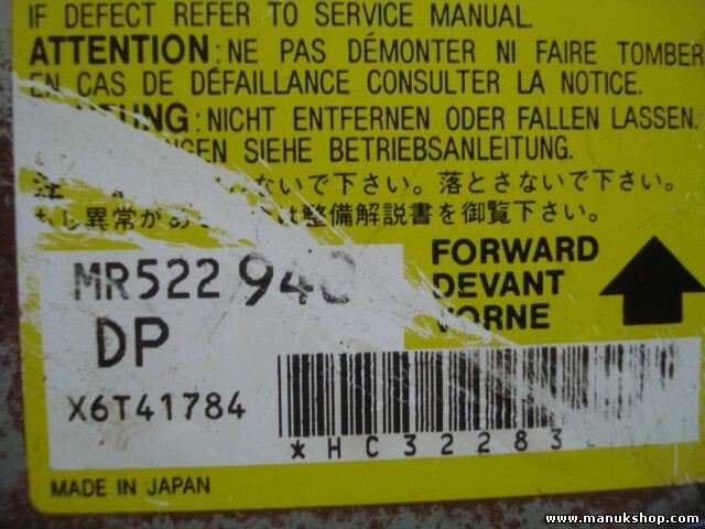 Airbagsensor Airbagsteuergerät Mitsubishi L200 MR522940 DP X6T41784