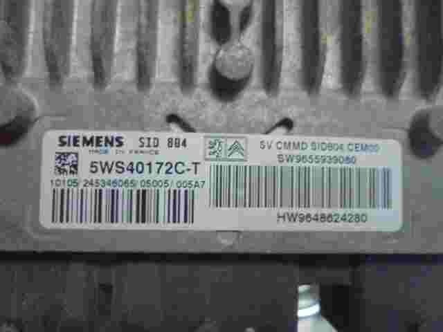 Motorsteuergerät Citroen C2 SW9655939080 SW 9655939080 HW964862480 5WS40172C-T