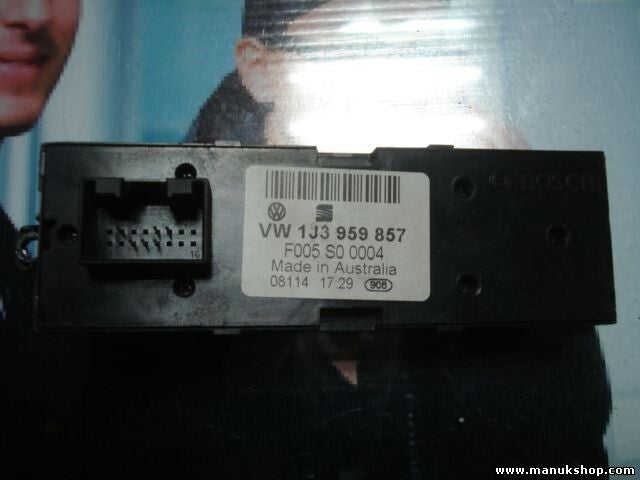 Fensterheber schalter VW Volkswagen Golf 4 Bora Passat 1J3959857 F005S00004