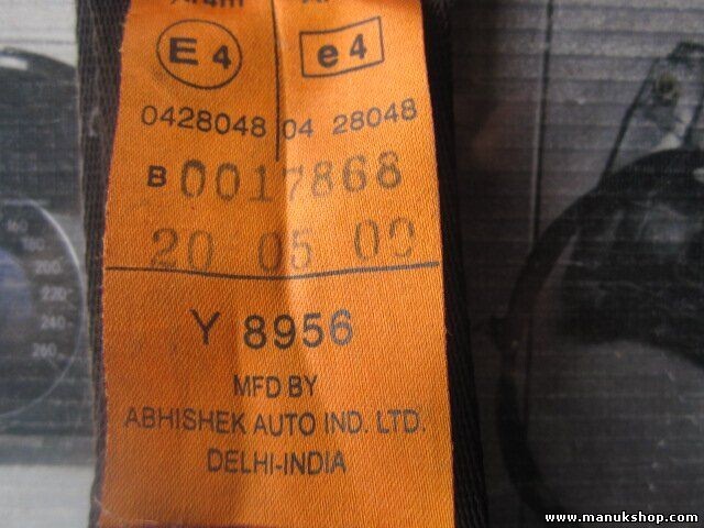 Sicherheitsgurt Gurt Tata Safari 0017868 Y8956 0428048 04 2804B