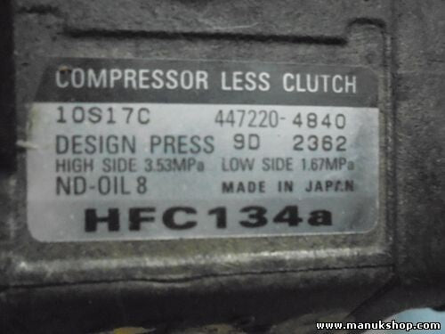 Klimakompressor Jeep Grand Cherokee 2.7 55116839AA 4472204840 ND-0IL8 HFC134A
