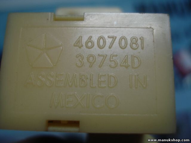 Fensterheber schalter Chrysler Stratus 4607081 39754D