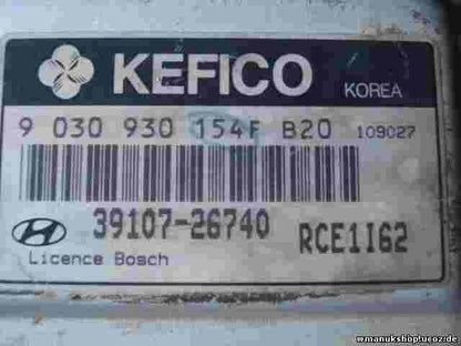 Motorsteuergerät  Hyundai Coupe 9030930154F 9 030 930 154F KEFICO 3910726740