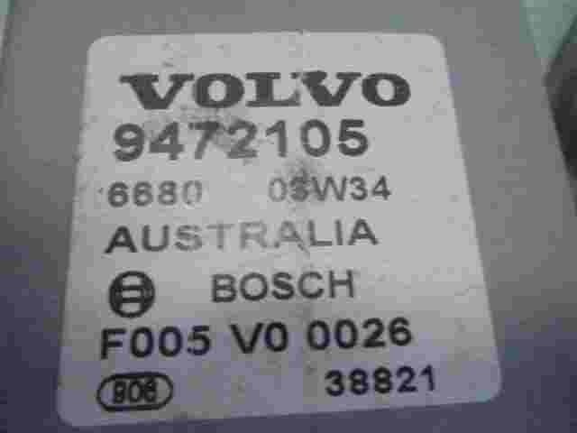 Steuergerät Wegfahrsperre Alarmmodul Volvo V70  9472105 08W34  BOSCH  F005V00026