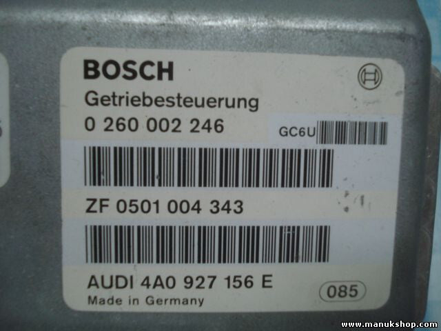 Getriebesteuerung Audi 4A0927156E 4A0 927 156 E 4AO927156E ZF0501004343
