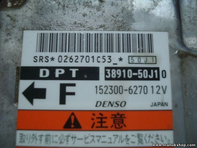 Airbagsensor Airbagsteuergerät  Suzuki Grand Vitara 3891050J10 38910-50J10 DENSO