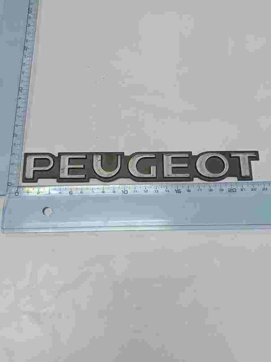 Emblem  Peugeot 505 106 205 X 23cm.