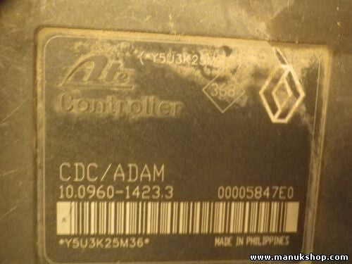 ABS Steuergerät Renault Laguna Espace CDC/ADAM ATE 10096014233 00005847E0