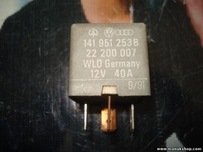 Relais Nebelscheinwerfer Volkswagen 141951253B 141 951 253 B WLO 22200007 Nr.53