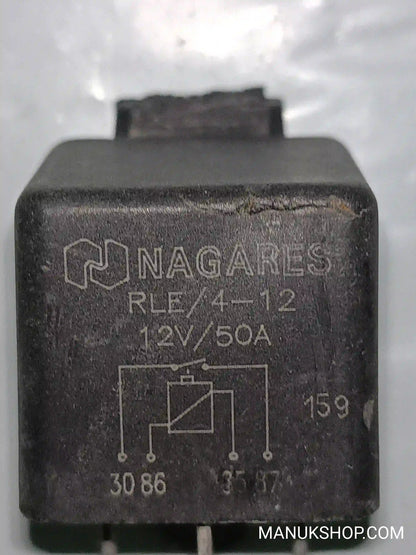 Anlasserrelais  Renault RLE412 12V/50A  RLE/4-12 12V/50A Nagares