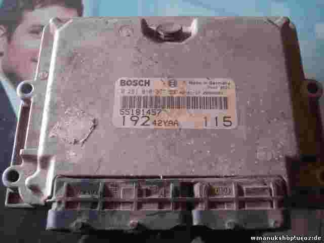 Motorsteuergerät  Fiat Stilo 55181457 28SA5661 19242YAA 115 BOSCH 0281010337