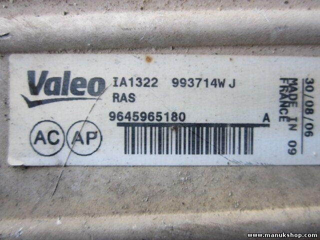 Ladeluftkühler Suzuki Santana Citroen Peugeot 9645965180 IA1322 993714WJ