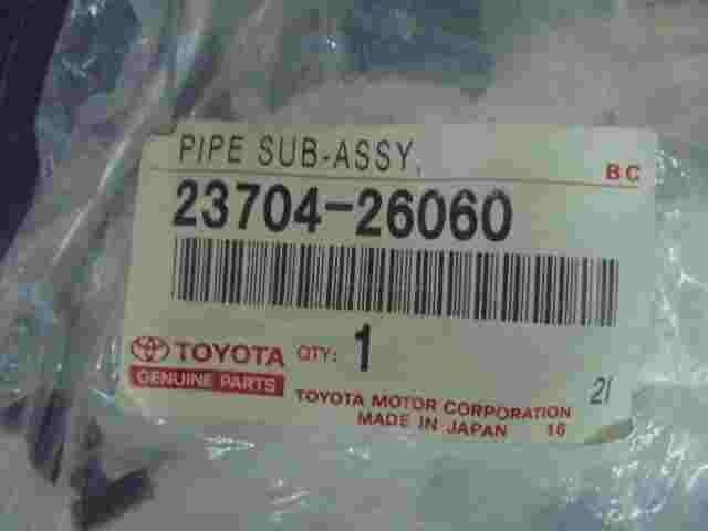Pipe Sub-Assy  Toyota RAV4 Auris Corolla 2370426060 23704-26060