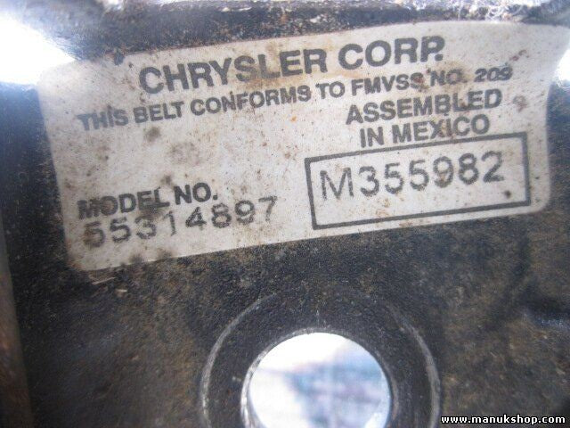 Gurtschloss Gurtschnapper hinten rechts Jeep Cherokee II WJ 55314897 M355982