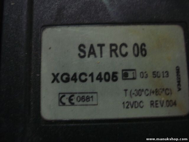 Satelliten TV-Receiver Steuergerät SATRC06 SAT RC 06 XG4C1405