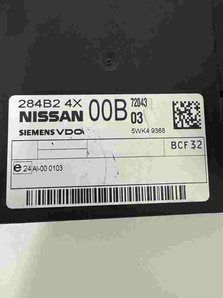 Komfortsteuergerät KSG Nissan Pathfinder R51 284B24X00B 284B24X SIEMENS 5WK49368