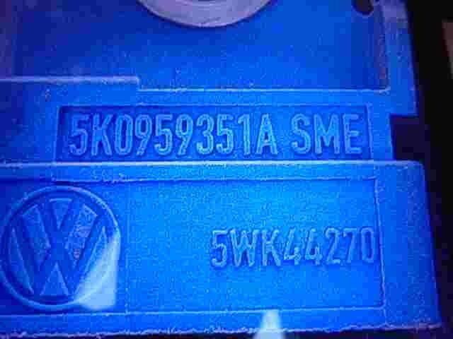 Airbagsensor Airbagsteuergerät Audi Q3 5K0959351A 5KO959351A SIEMENS 5WK44270
