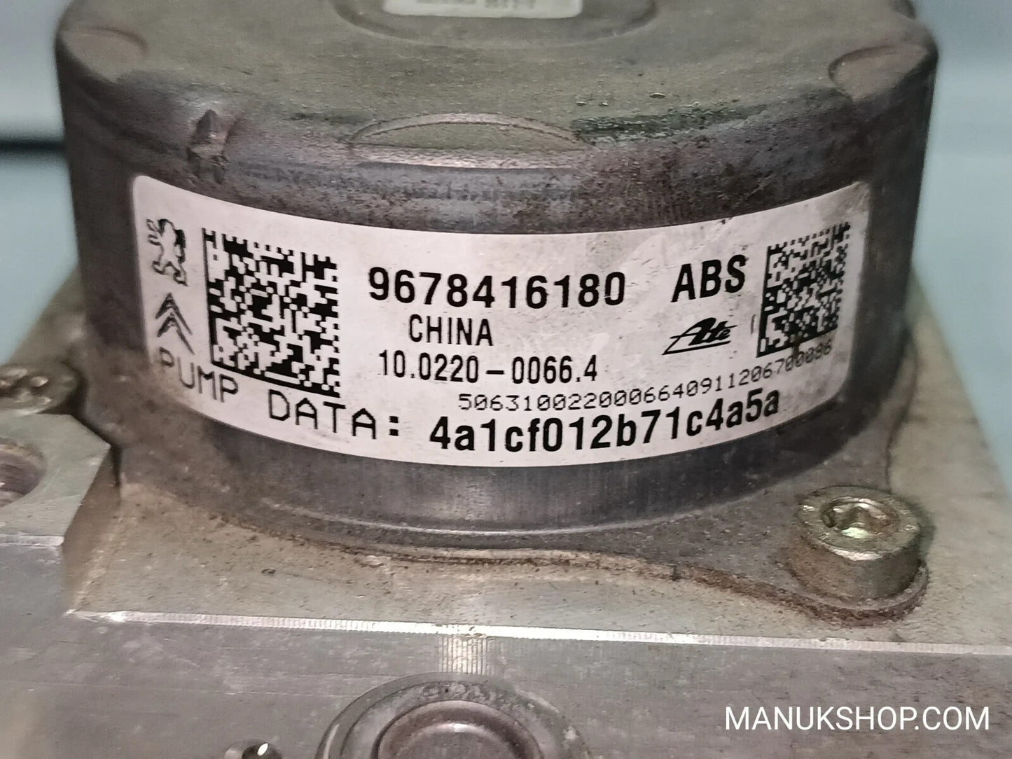 ABS Hydraulikblock Citroen Peugeot 9678416180 10022000664 9123050DF14