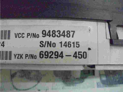 Kombiinstrument Tacho Volvo S80 9483487 YZK 69294450 69294-450