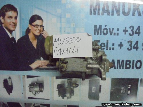 Anlasser SsangYong Korando Family Musso 2.5 1995 1280007701 AC713296M 0280009820