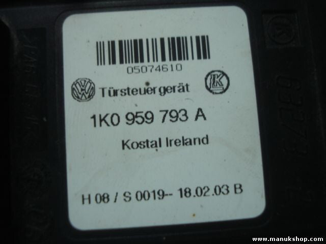 Fensterheber steuergerät VW Volkswagen Passat 3C Golf 5 V Jetta 1K0959793A
