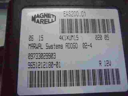 Kraftstoffpumpe Relais Peugeot 807 Citroen 965121218001 09733029903