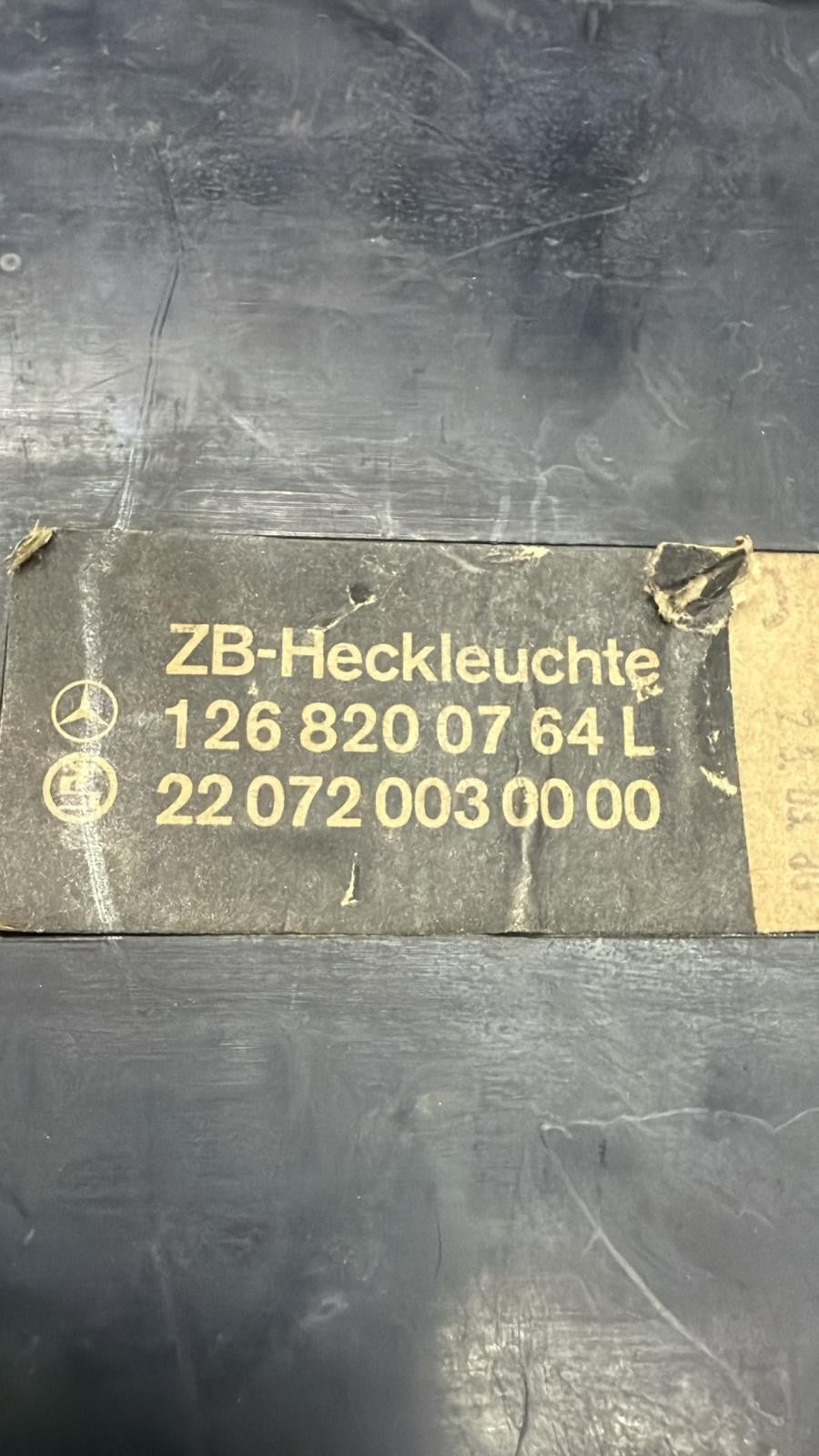 Rückleuchte Links  Mercedes S-Class W126 1268200764 L  1268200764L 220720030000